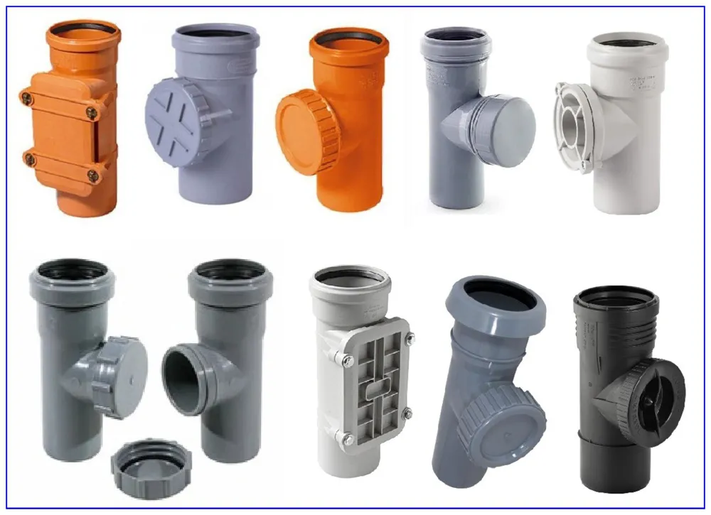 Ревизия для труб 75 мм ПП-полипропилен раструбное